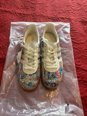 adidas Originals Gazelle Indoor x Liberty London Floral Embroidered Sneakers (Wo